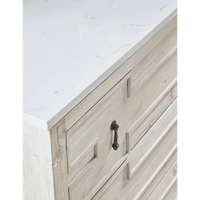 Emerie White Washed Entry Cabinet