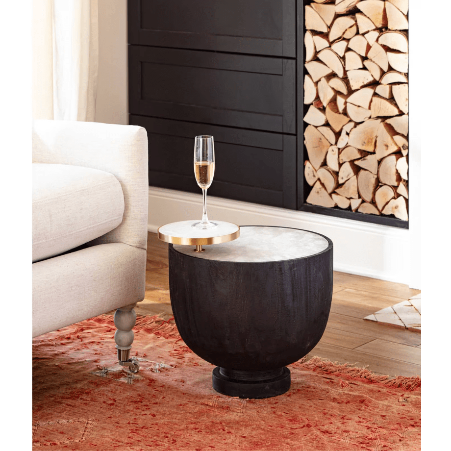 Theo Accent Table Ebony