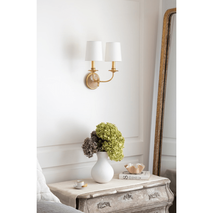 Southern Living Fisher Sconce Double