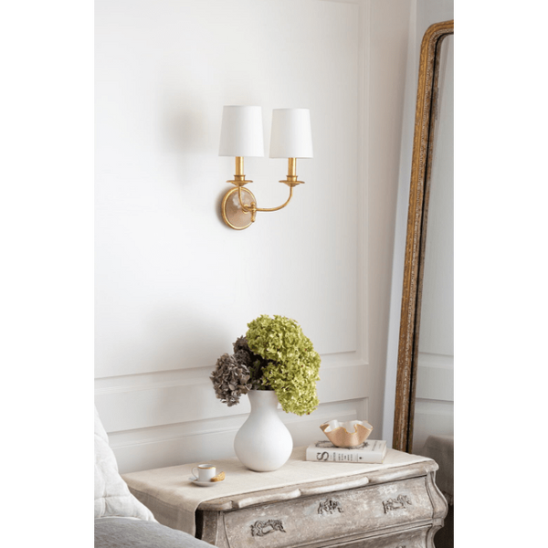 Southern Living Fisher Sconce Double