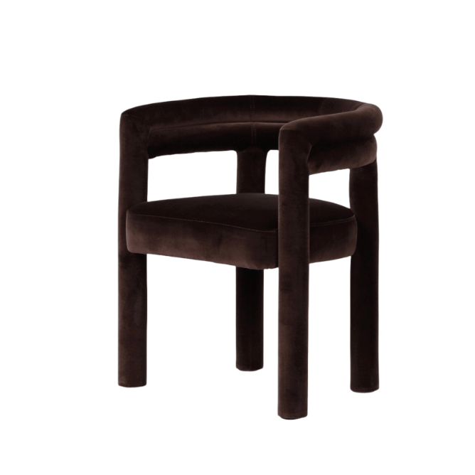 Paloma Cocoa Upholstered Dining Chair