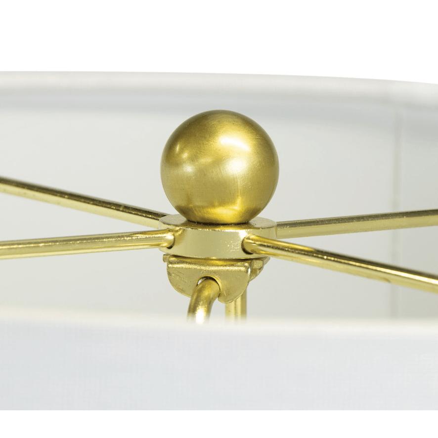 Sabina Ceramic Table Lamp - Lamp View | Bone & Brass