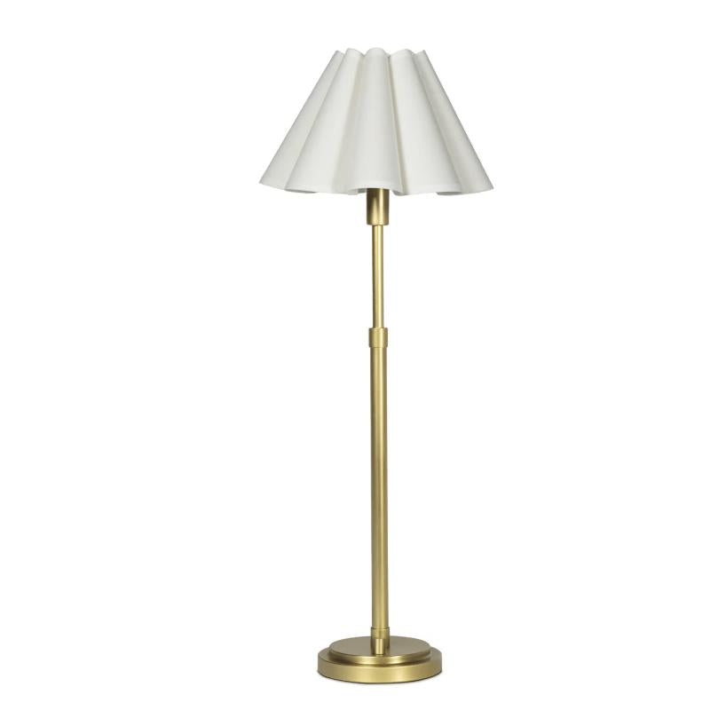 Polly Buffet Lamp - Lamp Base Detail | Bone & Brass