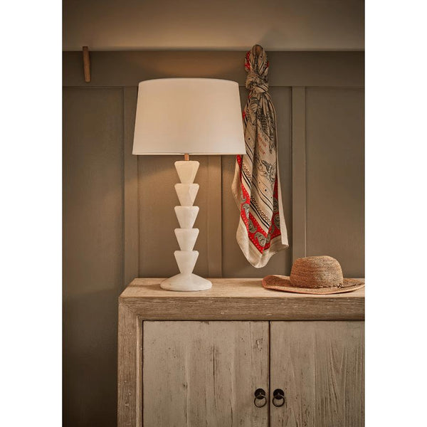 Patricia Jade Table Lamp - Lamp Detail | Bone & Brass