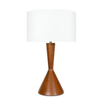Denver Leather Table Lamp | Bone & Brass