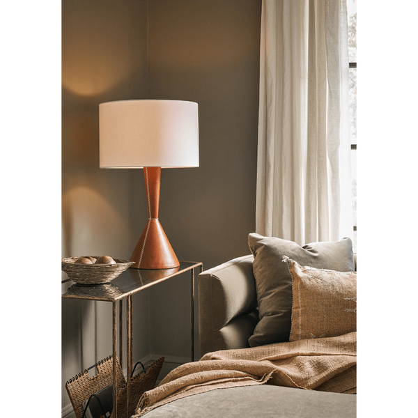 Denver Leather Table Lamp