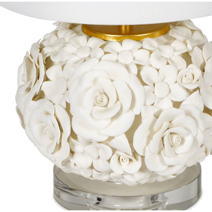 Alice Porcelain Flower Mini Lamp