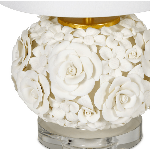 Alice Porcelain Flower Mini Lamp