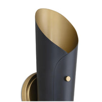 Vest Sconce Natural Brass Interior - Sconce Close Up | Bone & Brass