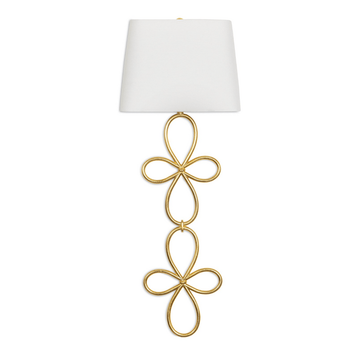 Minuet Gold Leaf Sconce