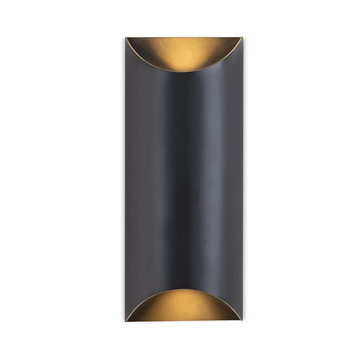 Meyer Black Steel Outdoor Sconce