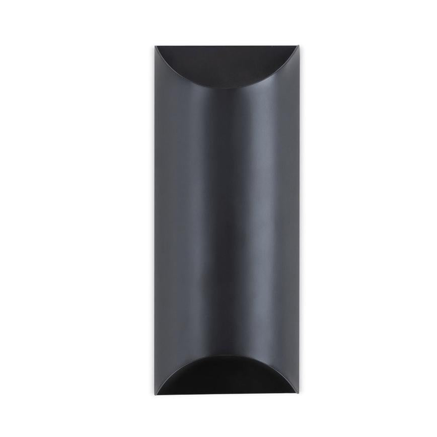 Meyer Black Steel Outdoor Sconce - Outdoor Sconce Installed | Bone & Brass