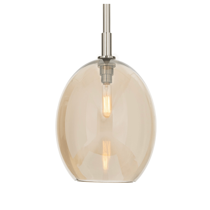 Artemis Pendant Single with Champagne Glass in Various Finishes