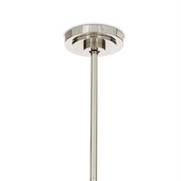 Artemis Pendant Single with Champagne Glass in Various Finishes