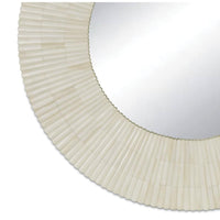 Mirabelle Bone Mirror - Mirror Frame Detail | Bone & Brass