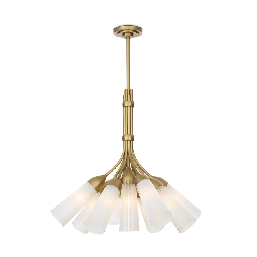 Mousseaux Fluted Glass Chandelier