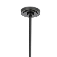 Artemis Pendant Alabaster Glass - Pendant Installed | Bone & Brass