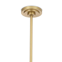 Artemis Pendant Alabaster Glass - Pendant View | Bone & Brass