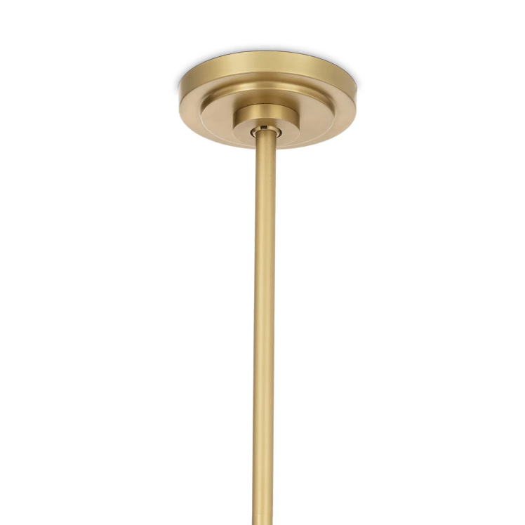 Artemis Pendant Single with Alabaster Glass in Polished Nickel, Oil Rubbed Bronze, Natural Brass