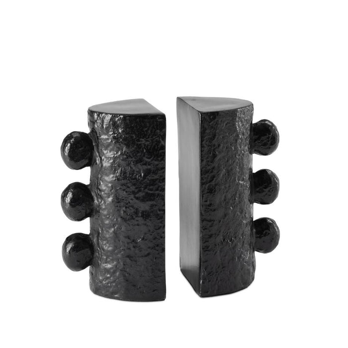 Sanya Bookend Set | Bone & Brass
