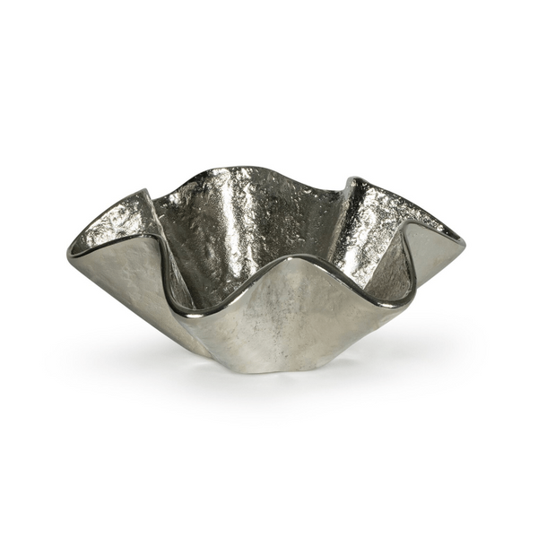 Pedicoat Metal Bowl - Small and Large in Nickel and Brass Finishes