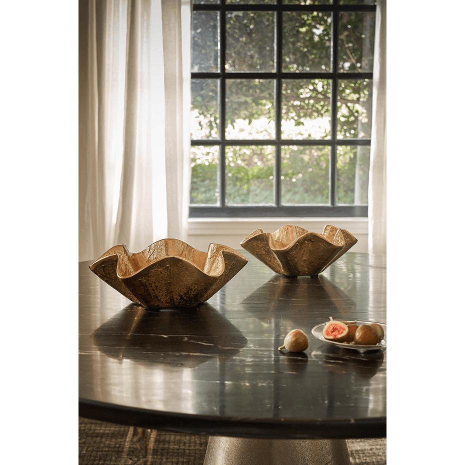 Pedicoat Metal Bowl - Bowl Detail | Bone & Brass