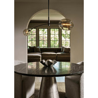 Pedicoat Metal Bowl - Bowl Top View | Bone & Brass