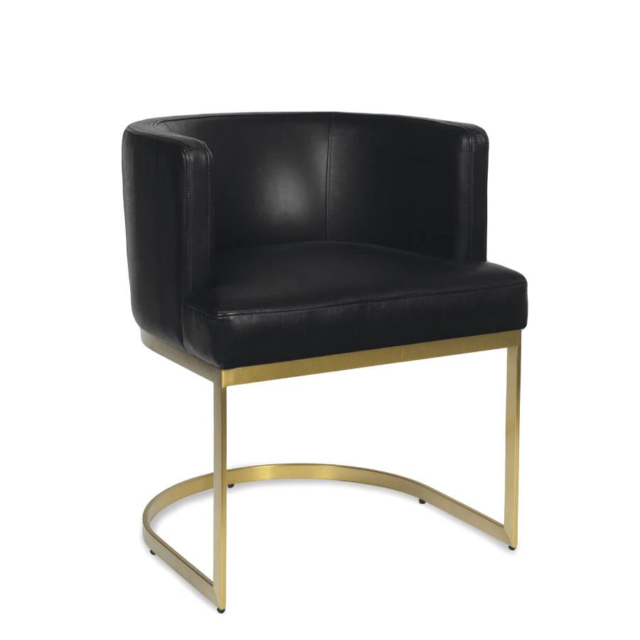Owen Leather Dining Chair - Chair Detail | Bone & Brass