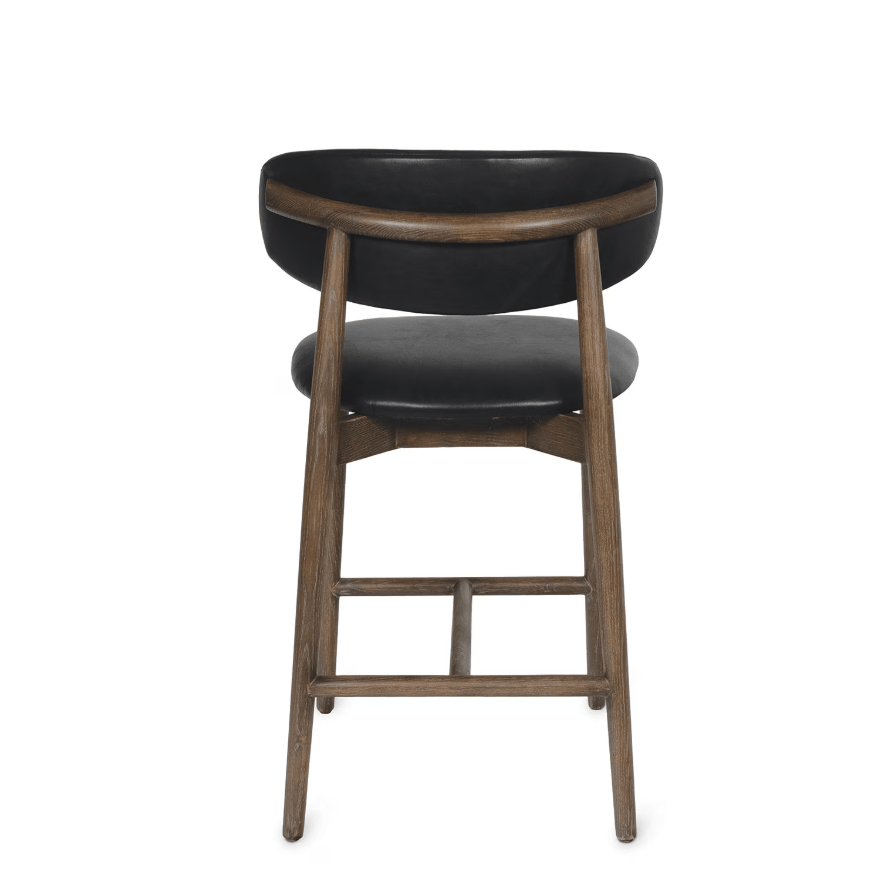 Ethan Leather Counter and Bar Stool