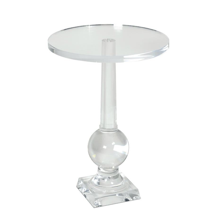 Stowe Accent Table - Table Side View | Bone & Brass