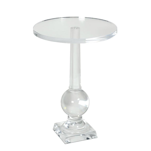 Stowe Accent Table - Table Side View | Bone & Brass