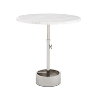 Myles Large Marble Accent Table | Bone & Brass