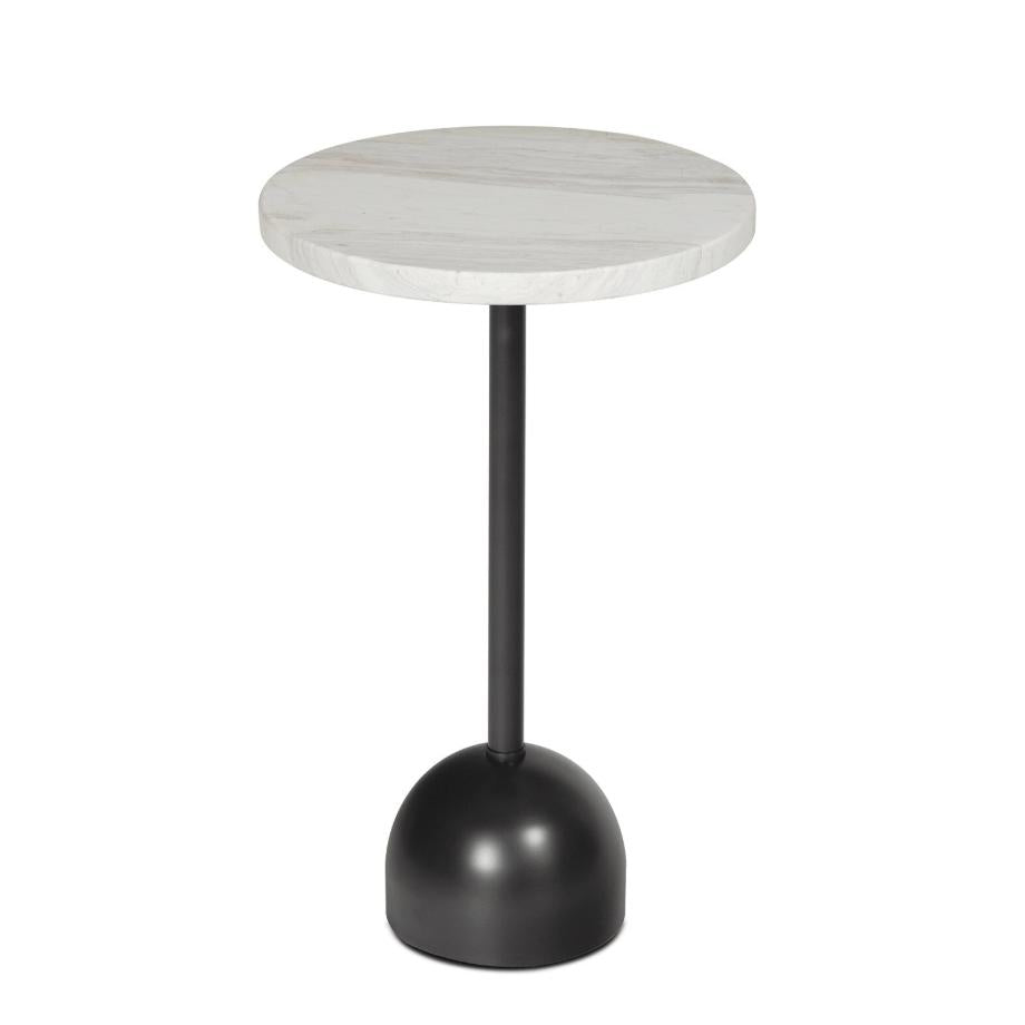 Arthur Marble Accent Table - Table Top View | Bone & Brass