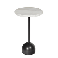 Arthur Accent Table - Polished Nickel, Oil Rubbed Bronze, Natural Brass Finish