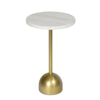 Arthur Accent Table - Polished Nickel, Oil Rubbed Bronze, Natural Brass Finish