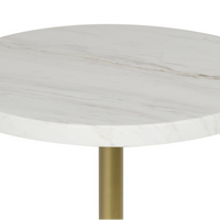 Arthur Accent Table - Polished Nickel, Oil Rubbed Bronze, Natural Brass Finish