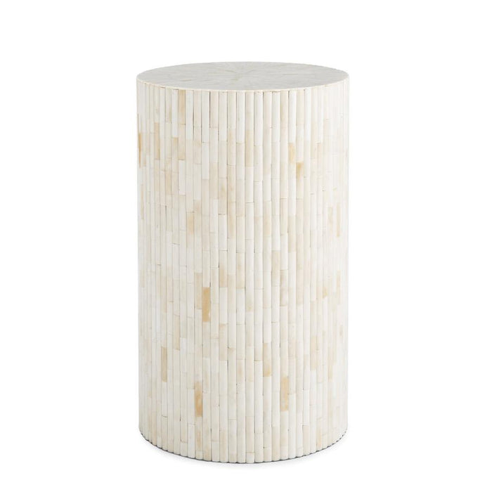 Isabelle Bone Side Table | Bone & Brass