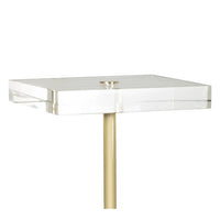 Adeline Accent Table - Table Top View | Bone & Brass