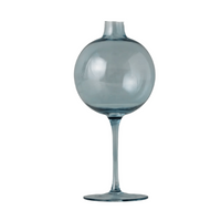 Sky Blue Medium Wine Glass Vase