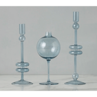 Sky Blue Medium Wine Glass Vase