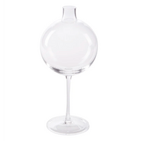 Clear Medium Wine Glass Vase