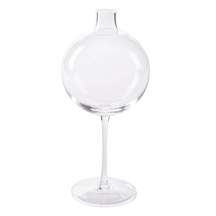 Clear Medium Wine Glass Vase