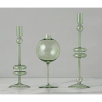 Sage Green Medium Wine Glass Vase