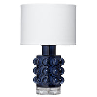 Seltzer Mini Table Lamp, Cobalt or White | Bone & Brass