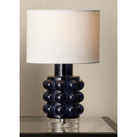 Seltzer Mini Table Lamp, Cobalt or White - Lamp Base Detail | Bone & Brass