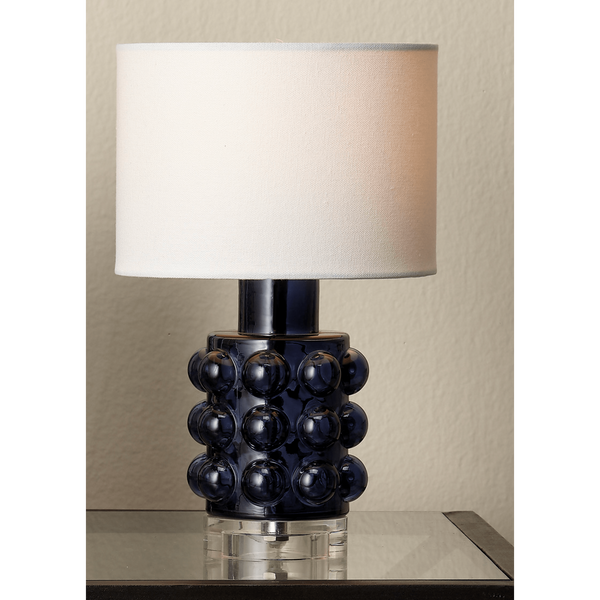 Seltzer Navy Blue Mini Table Lamp