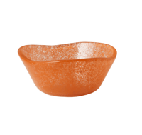 Glass Serving Bowl - Available in Orange, White, Green, Blue & Grey