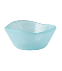 Glass Serving Bowl - Available in Orange, White, Green, Blue & Grey