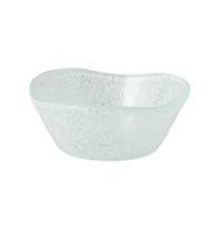 Glass Serving Bowl - Available in Orange, White, Green, Blue & Grey