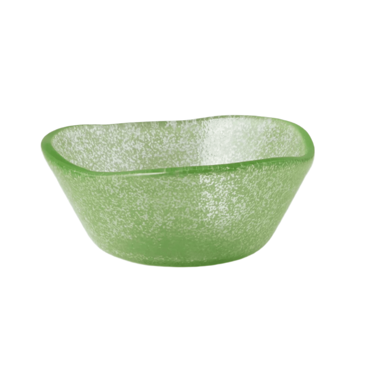 Glass Serving Bowl - Available in Orange, White, Green, Blue & Grey